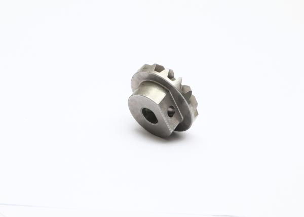 Iron Based Powder Metallurgy Parts Oil Pump Straight Bevel Gear Set Density 6.4