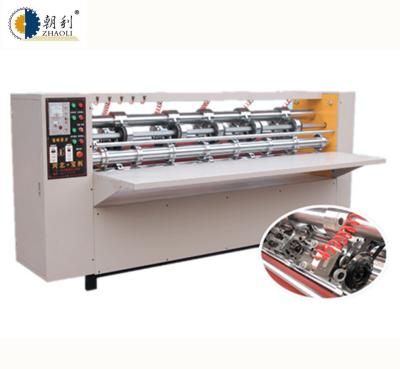 Corrugated Cardboard Slitting And Creasing Machine High Precision In Cutting