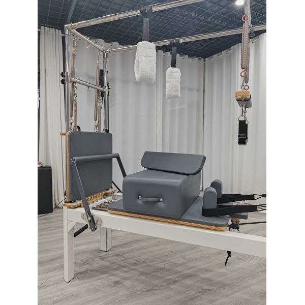 Space Saving Metal Pilates Reformer Handle Aluminum Cadillac Reformer U+PL019CR