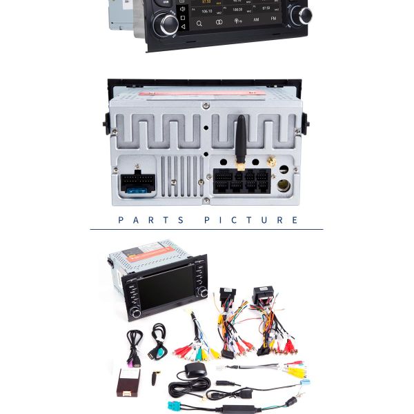 7 Inch Touch Screen Dvd Player With Navigation Mp4 Radio Stereo For Car