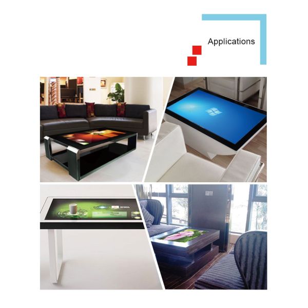 43 tabela completa de Gaminig do tela táctil da polegada HD grande, monitor do tela táctil do Tabletop do elevado desempenho