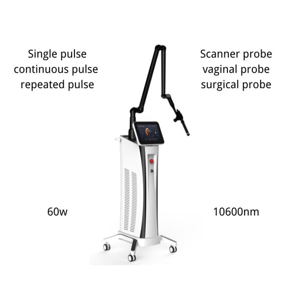 10600nm Fractional CO2 Laser Machine For Skin Resurfacing Scar Removal Wrinkle Reduction And Dermatology Treatments