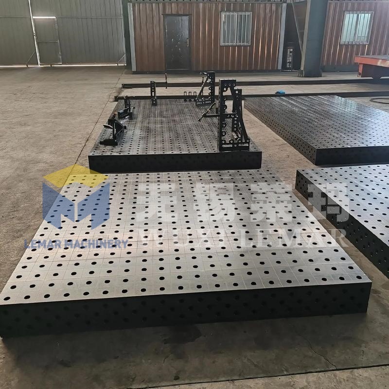 D28 Heavy Dduty Welding Table with Built-in Clamping Grid and Angle Guides