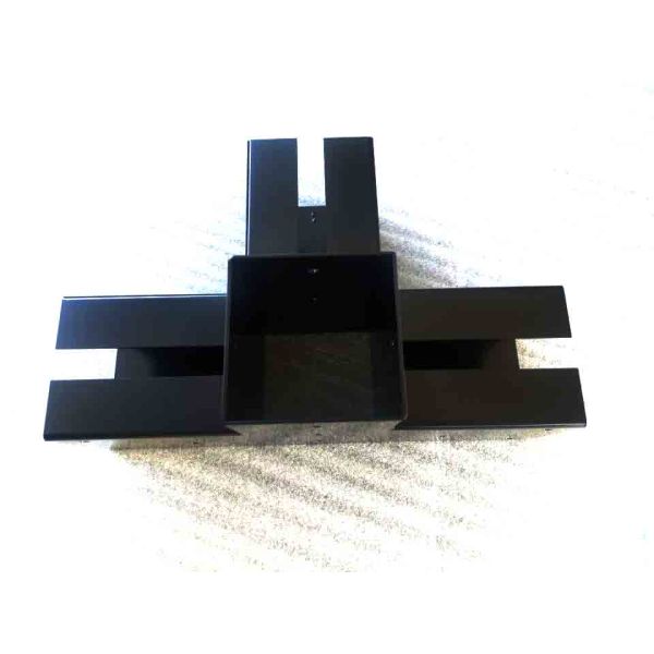 Standard Awning Post Support Wood Connector Extension Steel Pergola Rafter Bracket Single-side
