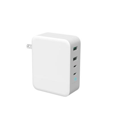 PC Fireproof PD Phone Charger Foldable 130W 4 Port USB C Charger 271.2g