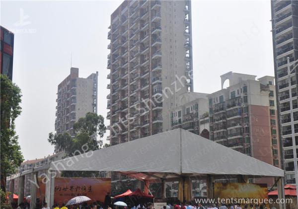 15x25M Clear Span Outdoor Party Tents , Metal Frame Rain Proof Tent For Outside Party