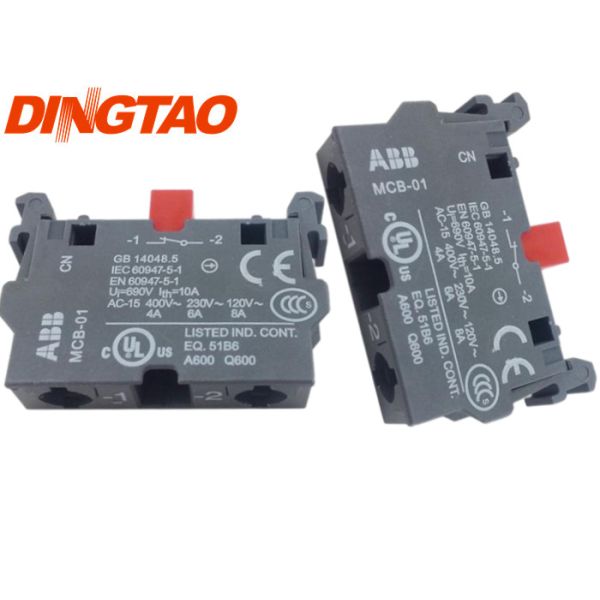 925500594 GT7250 Cutter Parts Switch Nc Contact Block S7200 Cutter Spare Parts