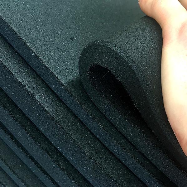 Durable 20mm 25mm Floor Protector Mat Easy Clean Gym Rubber Tiles