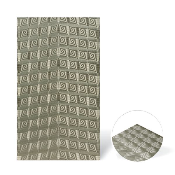 OEM Embossed PVC Membrane Foil Vacuum Press PVC Film For High End Furniture Wrap