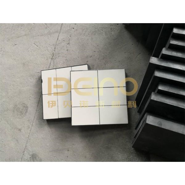 Отпорная к износу ZTA Керамическая пластина напрямую наклеена на стальную пластину