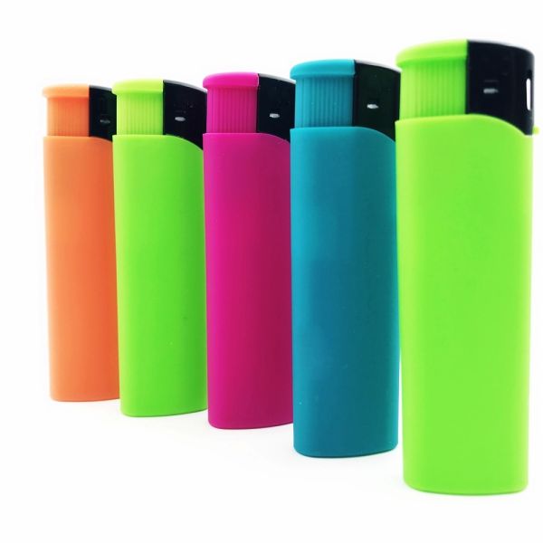 Wholesales Cheap Price Transparent Color Plastic Gas Lighter Disposable CR Lighter