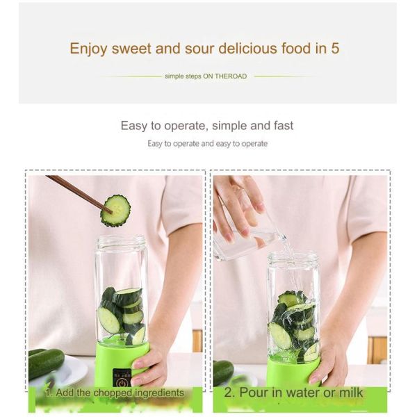 Fresh Juice Blender Multifunctional Bottle Juicer Blender for Easy in Multiple Colours