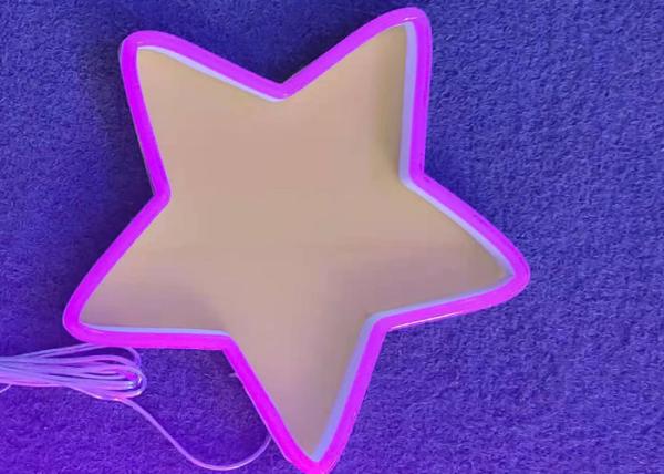 Supermarket 120V IP65 Decorative Light Neon Sign Acrylic
