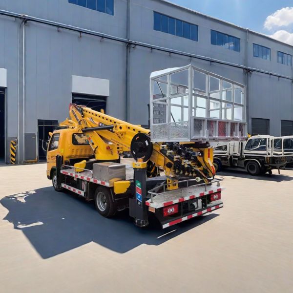 EURO 5 Foton 4*2 Vehicle Mounted Work Platform 24 Meter Aerial Platform Truck Mounted