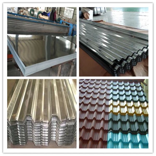 Cold Rolled Galvanized Steel Coil Corrugated Metal Roofing Iron Steel Sheet