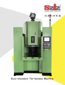 Tie Barless 100 Tons Vertical Injection Molding Machine Euro Standard Low
