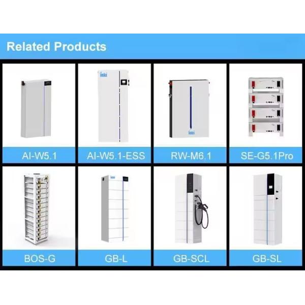 24V Solaredge High Quality Lithium Battery IP65 Protection Class Stackable System CAN Hybrid for Home Energy Storage