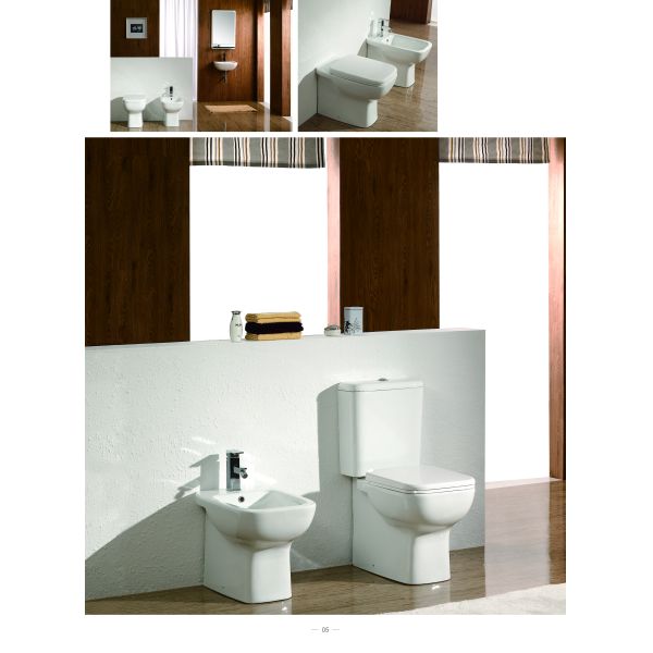 bathroom White rectangular Art Wash Basin Color Wash Basin Ceramic vanity  above counter basin
