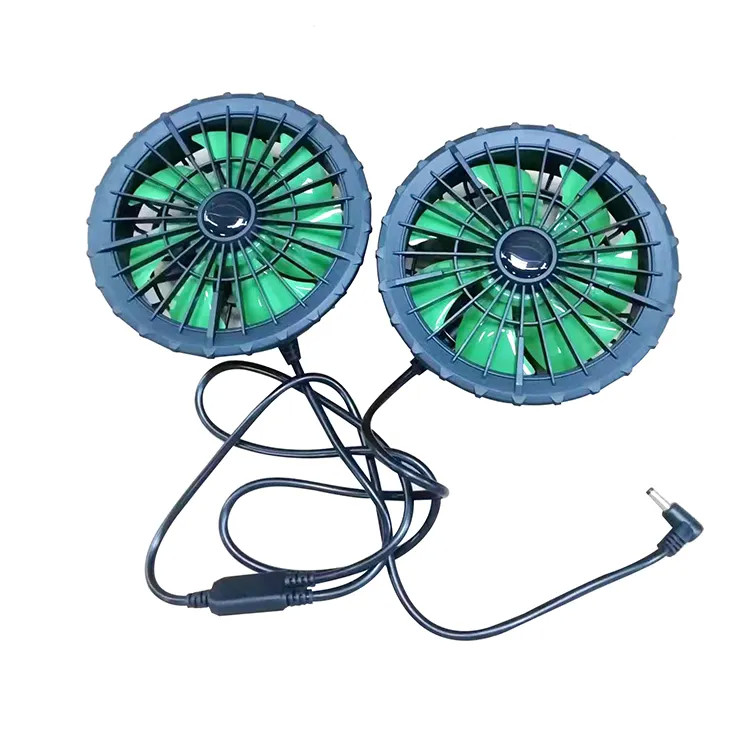 Сертификат PSE Охлаждающий вентилятор с кожухом Green Blade 7.4V Охлаждающий жилет Вентилятор