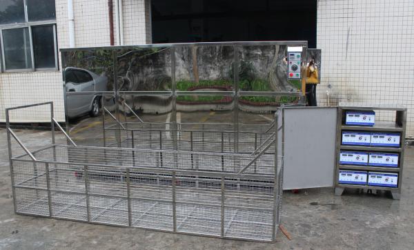 Heat Exchanger Pipe Benchtop Ultrasonic Cleaner / Ultrasonic Industrial Cleaning Equipment