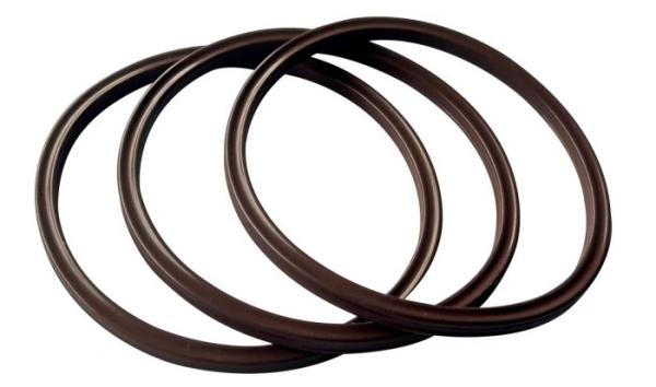 Brown Fkm 75 Material X Ring Seals AS568 Series Piston And Rod Sealing 75 Shore A