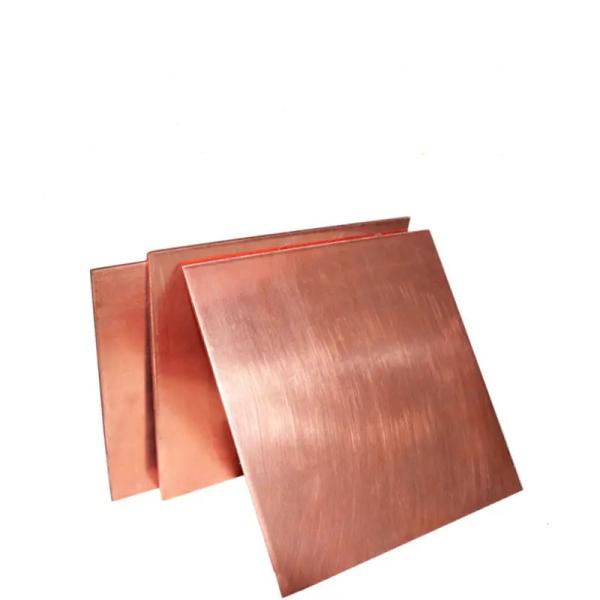 DIN JIS Faixa de folha de cobre 0,2 mm - 80 mm 6 mm Placa de cobre
