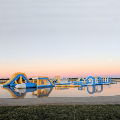 Parque comercial inflável do respingo da água/equipamento de flutuação do campo de jogos da água em Austrália