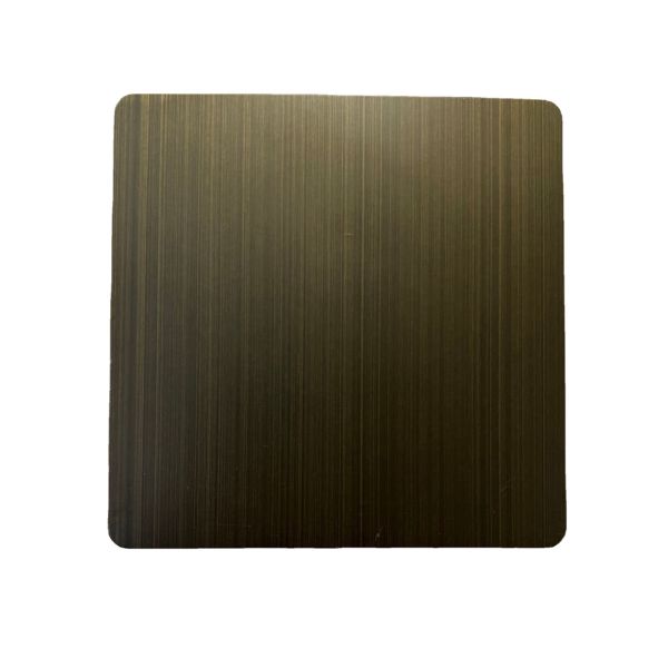 Easy Clean SS Brush Finish Sheet Fingerprint Resistant For Home Commercial Use