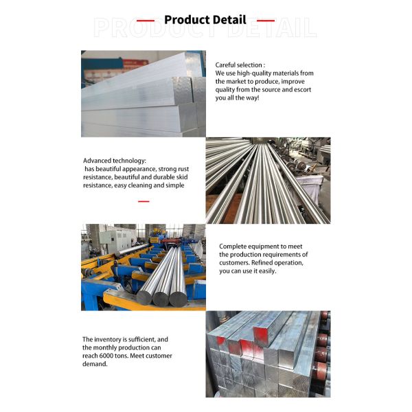 Custom Factory Price 304 304L 316L 316Ti Polished 8mm 25mm Stainless Steel Square Bar Stock