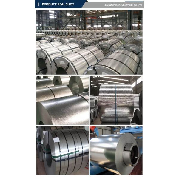 DX51D DX52D bobina galvanizada bobinas de acero galvanizado sumergido en caliente ASTM