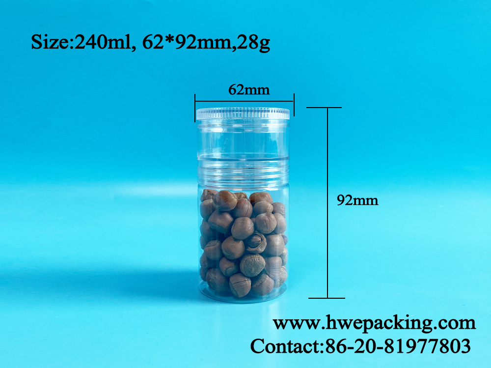 слоя опарника H92mm ЛЮБИМЦА 240ml пластиковые 2 привинчивают печенье Адвокатур варенья затира крышки пустое