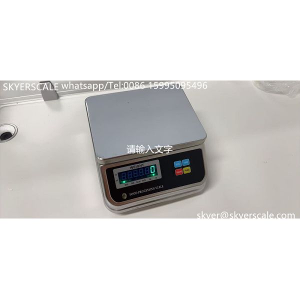 IP68 D6 Series Waterproof 30kg Digital Weighing Scale  Seafood Electronic Fishing Food Waterproof Scales