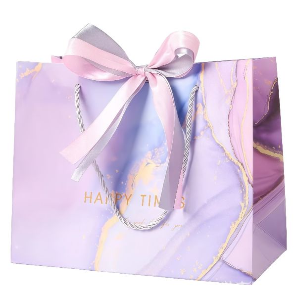 Customized Logo Printed Gift Bags High End For Jewelry Or Skincare Products