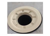 Artículo galvanizado de los casquillos de extremo del cartucho de filtro con calor excelente y resistencia química