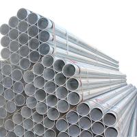 Tubo de aço galvanizado anticorrosivo Construção de estrutura de tubo redondo sem costura