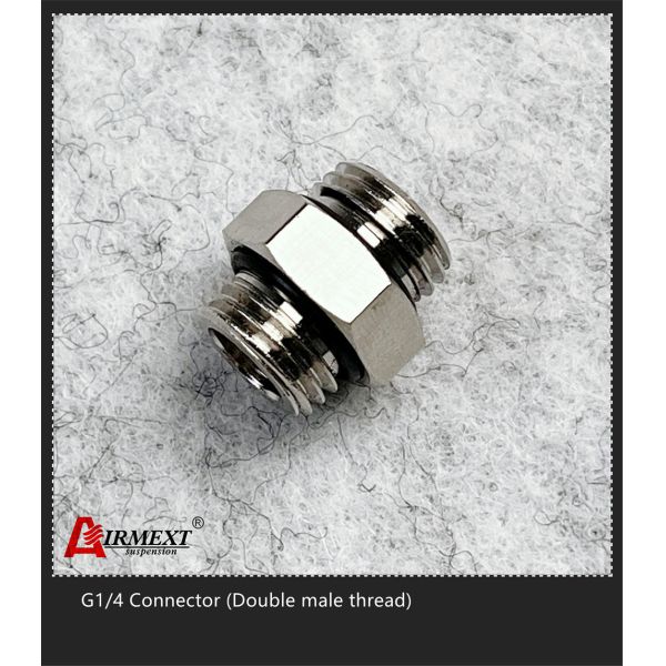 G1/4 Double Male Thread Connector Quick Connect Air Fittings