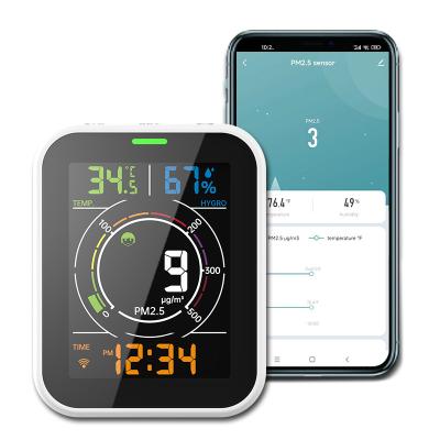 Gas Air Index PM2.5 Monitor Air Quality Meter With Touch Button 0 ~ 999ug/M3