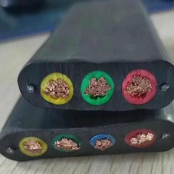 Rubber Flat Traveling Cable YZB