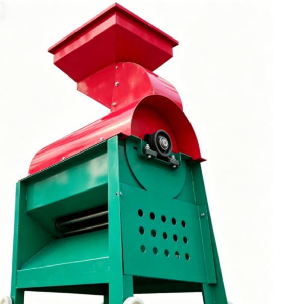 Alloy Steel Hammer Corn Thresher Machine Powerful Maize Separator Processing Equipment