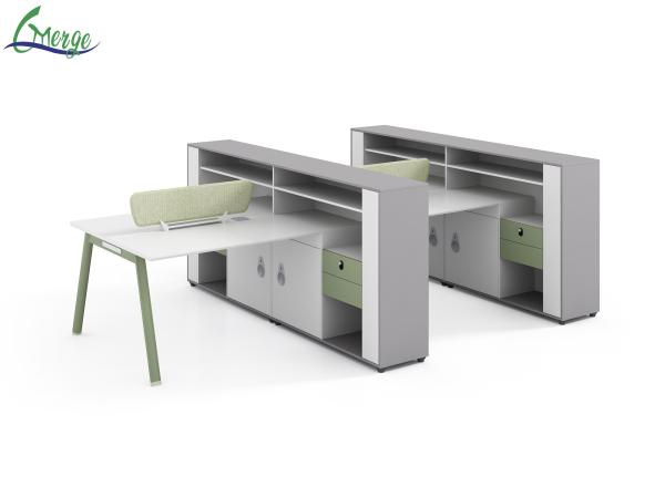 Organize Your Workspace with Metal Open Space Office Workstation and Cable Management Features