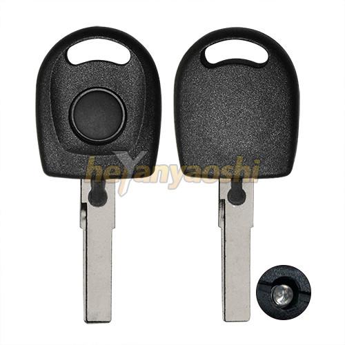 Hu66 Brass Blade Vw Key Fob Shell , Volkswagen Key Shell Replacement
