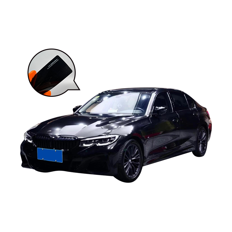 Glossy Metal Havana Black Electric Car Sticker Classic Black Vinyl Film Car Color Changing Sticker Gloss Black Vinyl Car Wrap