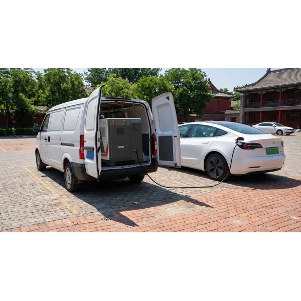 60KW Mobile EV Charging 170A（CCS1/CCS2） Designed For Installation On Box-type Light Trucks, Vans, Or Trailer Platforms