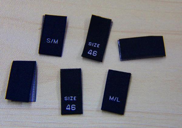 Superior Quality Clothing Woven Labels Shrink-proof For Men Suit, Pants