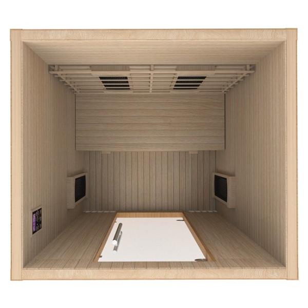 Red Cedar Wooden Pure Infrared Home Electric Sauna Room For Body Fitness