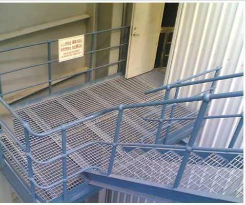 Serrated гофрированным листом проступь лестницы решетки Адвокатуры 25x5