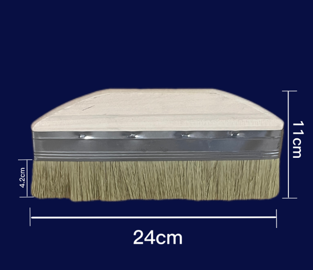 24cm Large Row Brush, Large Brush For Waterproofing, Brush For Sweeping Dust With Large Row Brush