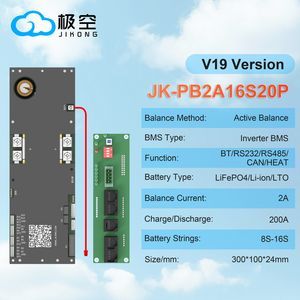 Jikong V19 Jkbms Jk-Pb2a16s20p 8s/24V 16s/48V Household Energy Inverter BMS