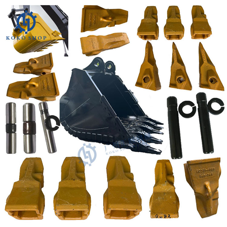 Excavator Part Tip Tooth Pin Adapter 381-4089 505-4083 505-4103 GC331-4089 345-349 Bucket Teeth For 