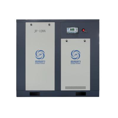Compressor de ar de parafuso rotativo industrial a accionamento directo com velocidade fixa 90kw 120HP
